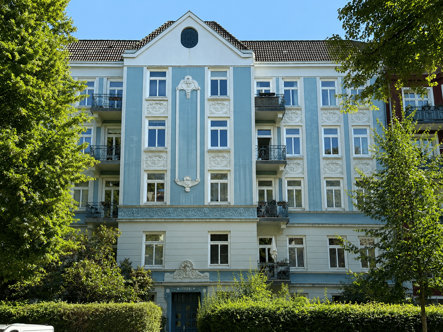 Hausansicht bearbeitet